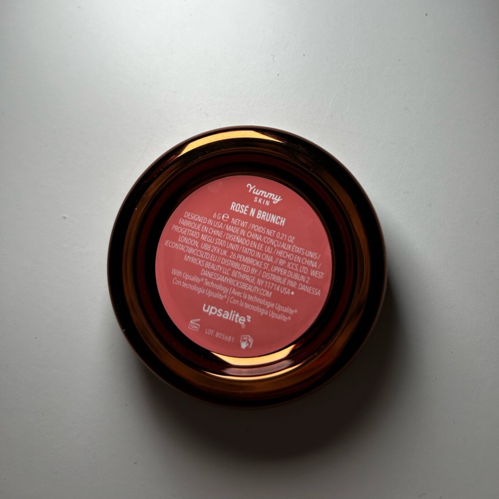 Danessa Myricks Yummy Skin Blurring Balm Powder Flushed - Rose N Brunch - Picture 2 of 3